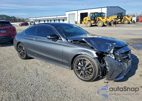 2021 Mercedes-Benz C 300 из США, поврежденный, VIN W1KWJ8DB0MG095874